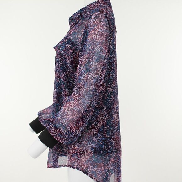 Dkny Printed Button-Down Shirt   - Picture 3 of 5